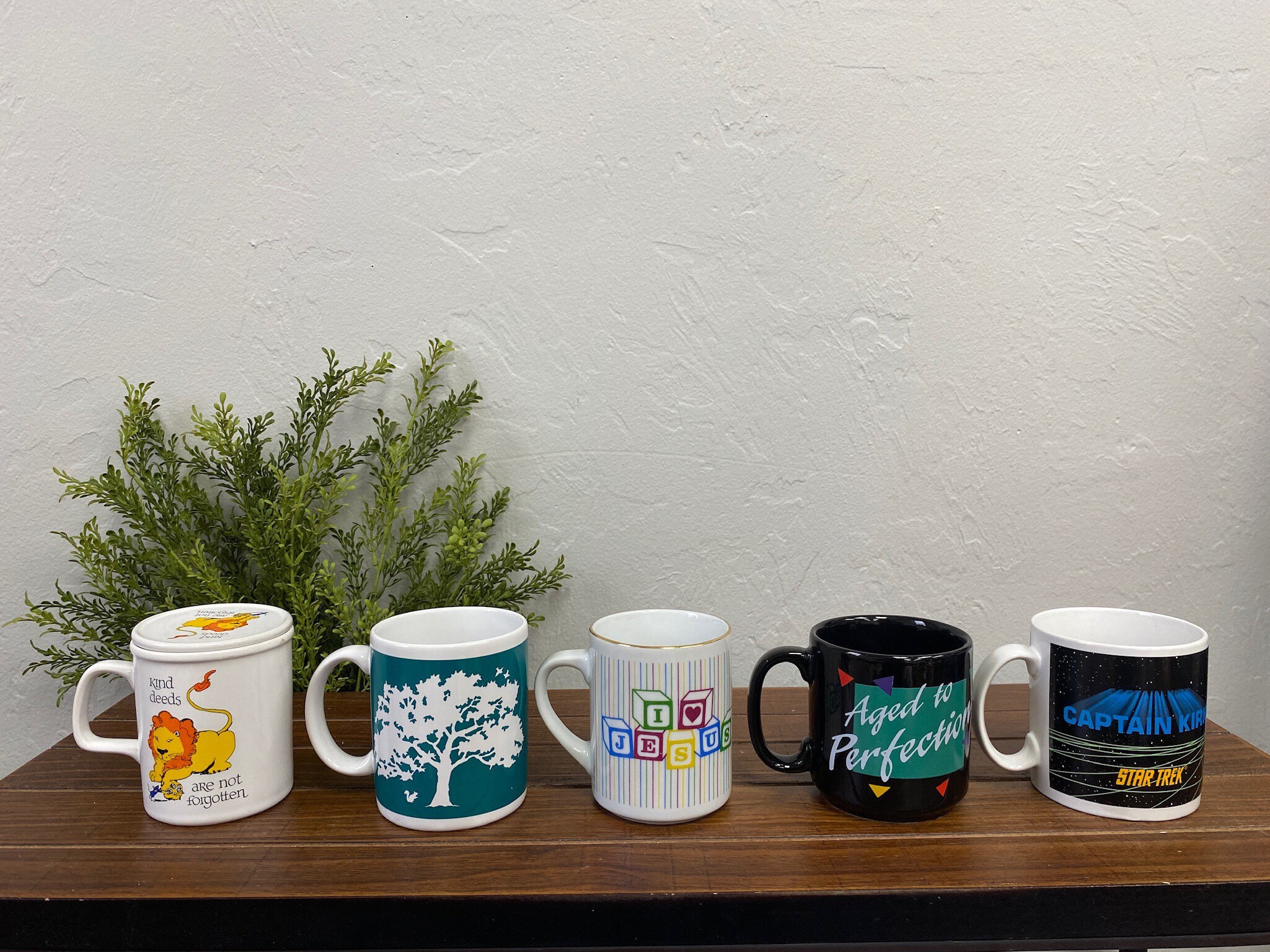 Assorted Vintage Coffee Mugs 