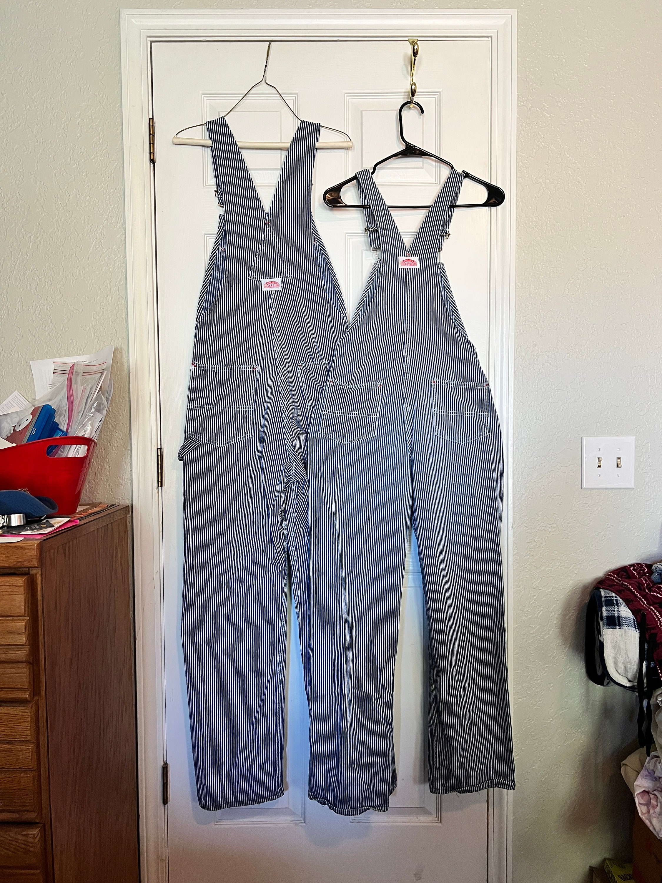 ★MAINBOOTH★Billy's Stripe Knit Vest(CARROT)★正規品/人気 Vintage Round House Bib Overalls Made USA Hickory Stripe