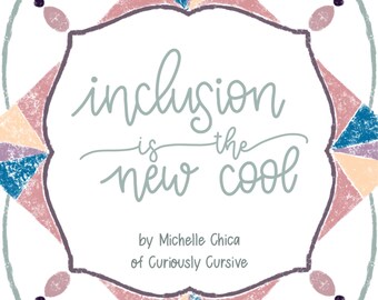 La inclusión es la nueva página para colorear digital fresca Descargas digitales PNG ? 5 Páginas ? Colorear digital