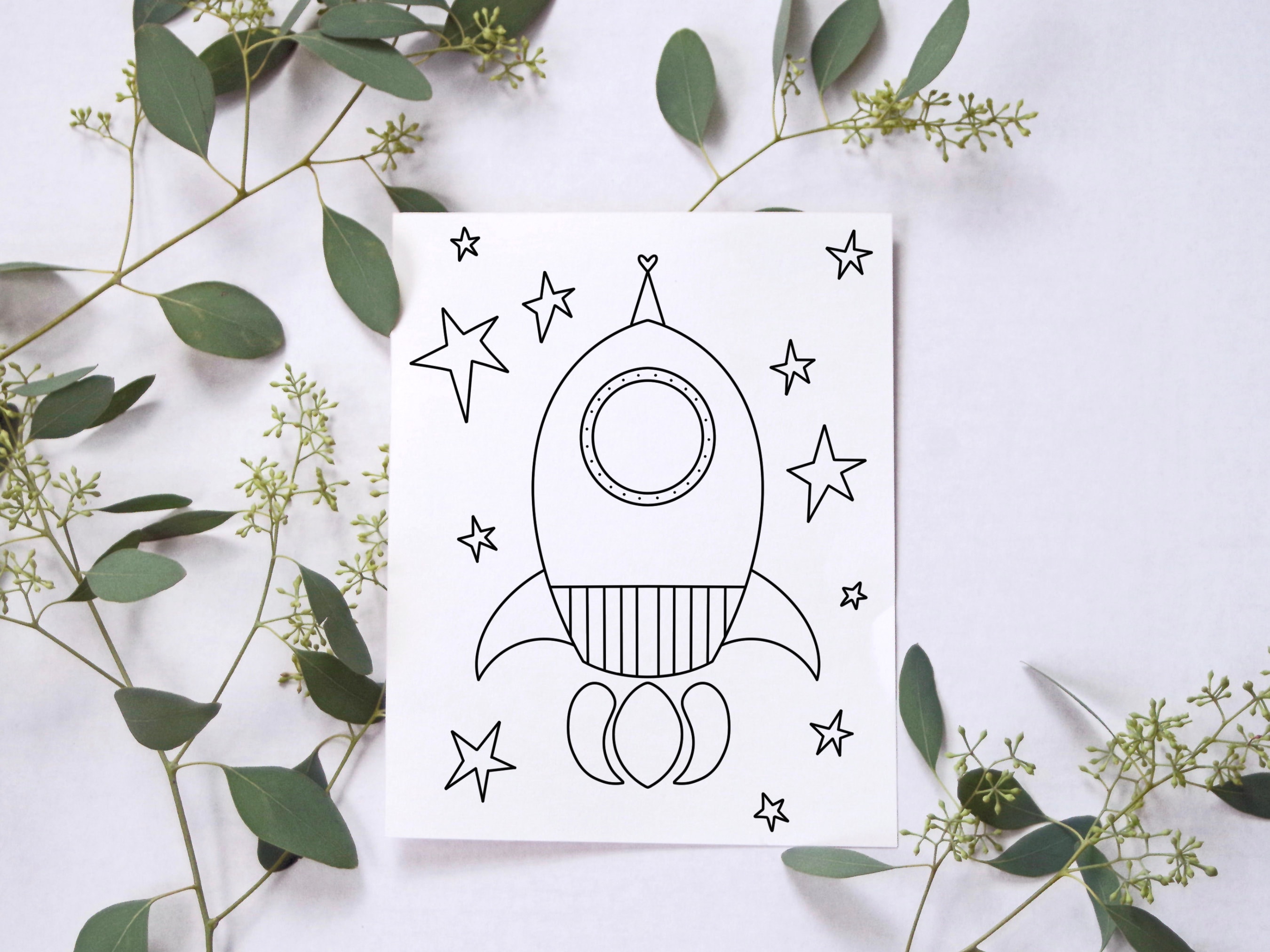 Printable Coloring Pages | Transportation Theme | Easy Fun Coloring - Etsy