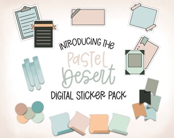 Aesthetic Digital Planner Stickers | GoodNotes | Digital Planner