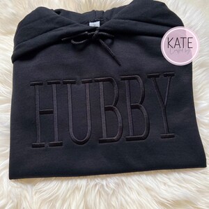 SUDADERA CON CAPUCHA BORDADA / Sudadera con capucha para esposo / Sudadera con capucha para esposo adulto