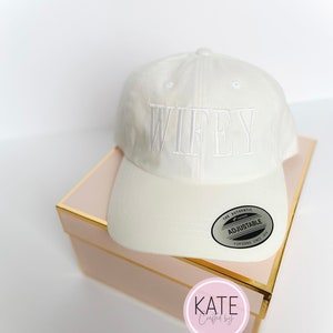 WIFEY HAT | Wifey Embroidered Dad Cap | Wifey Hat