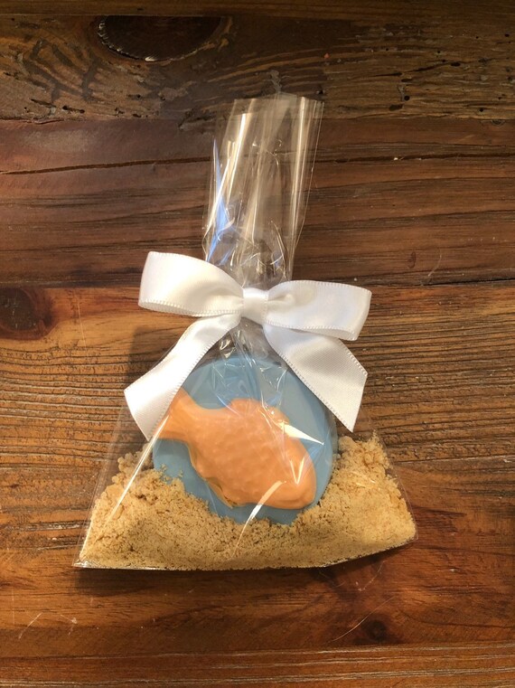 Beach Fish Themed Chocolate Covered Oreos Baby Shower Birthday Etsy