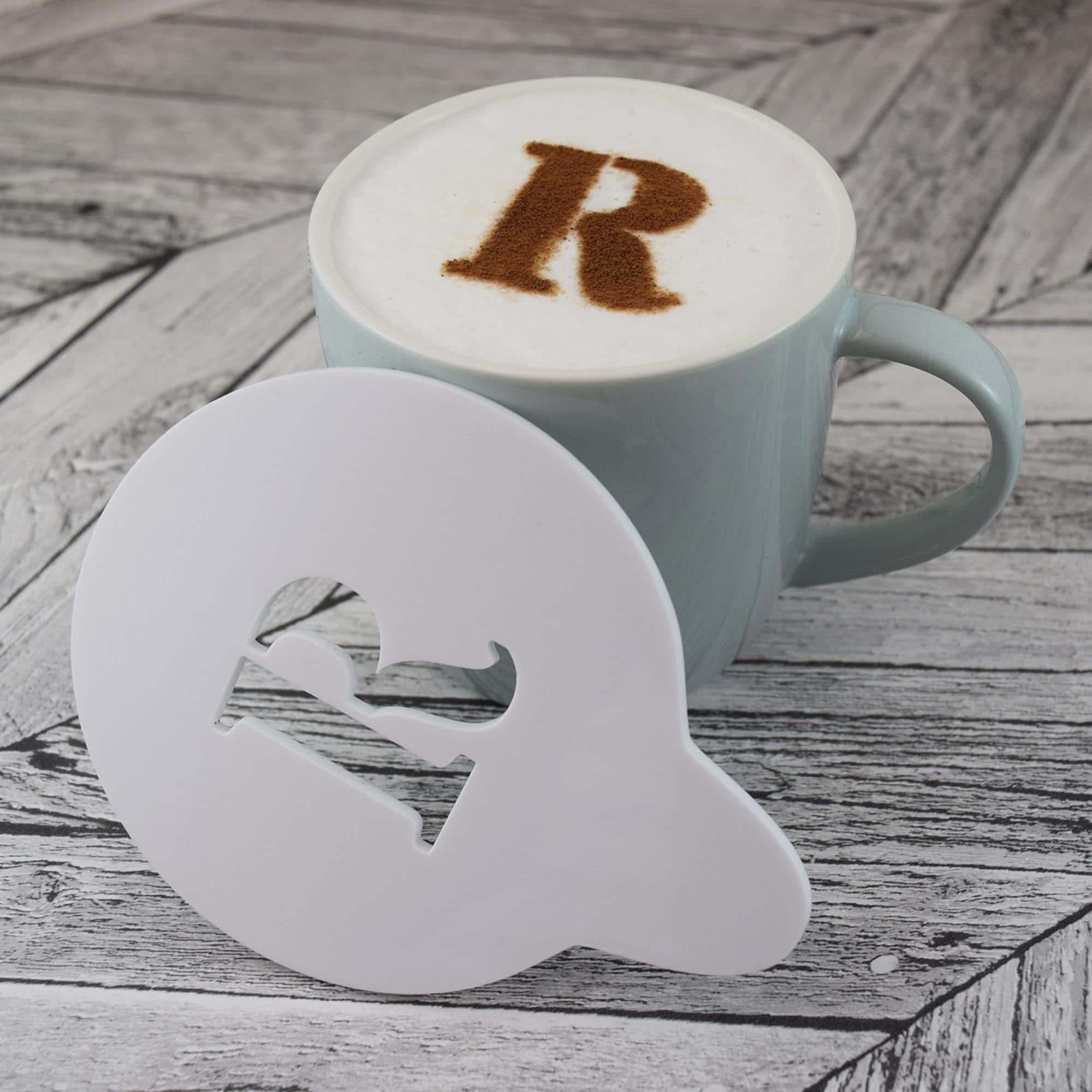 Electrical Coffee Stencils  For Latte Art, Cake, Spice Decoration,  Carving, Baking, And Pastry Kitchen Tool Set RRC607 From B2b_beautiful,  $2.69
