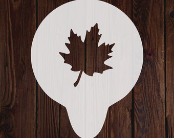 Maple Leaf Craft Stencil For Autumn Fall Party Canada Canadian Design Holiday Glass Fabric Furniture Wall Tile Art Paint Template Mylar UK