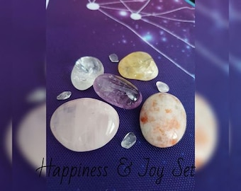 Happiness & Joy Crystal Set