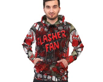 Sudadera deportiva con capucha Slasher Fan (AOP)