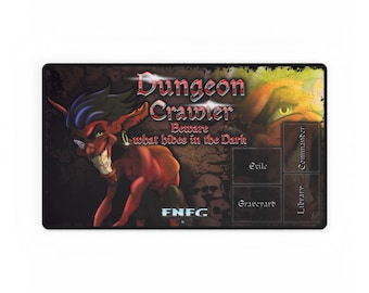Tapete de juego de Comandante Goblin de Dungeon Crawler