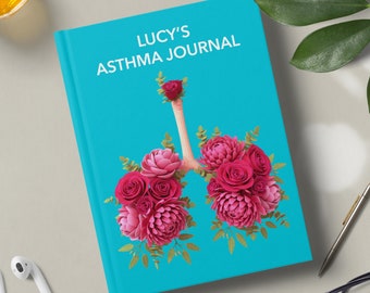 Asthma Warrior journal (Personalised)