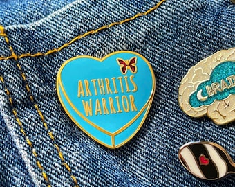 Arthritis Warrior - enamel pin