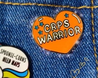 CRPS Awareness enamel pin