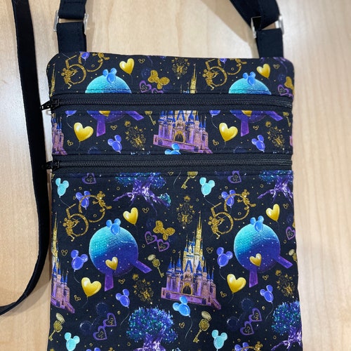 50th Celebration Theme Park Park Purse Crossbody Bag. Etsy