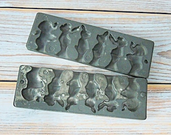 Form for candies, Candies form, Metal candy mold, Sugar candies form, Animals, Kitchen tool, Lollipops mold, Caramel candy maker