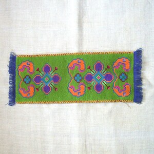 Tabletop Embroidered, Hand embroidery, Antique Ukrainian embroidery