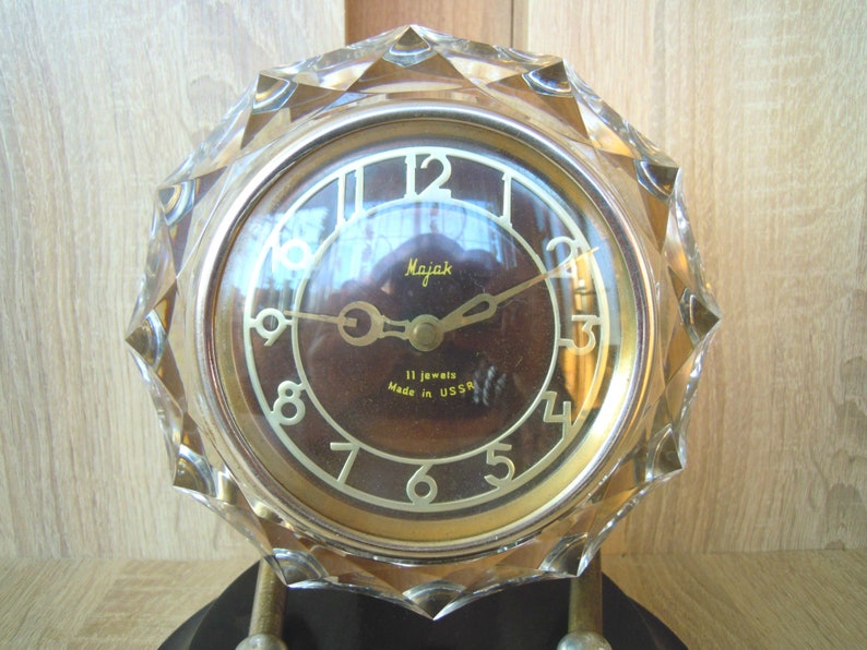 Reloj de mesa Mayak - Cristal - Cristal - Catawiki