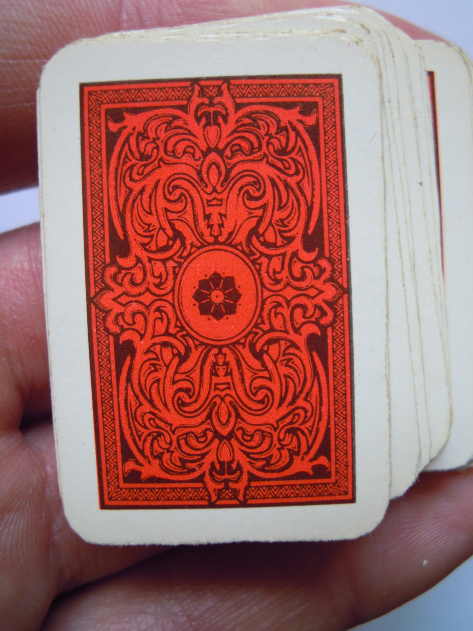 Playing Cards Mini Cards Deck of Playing Cards Etsy