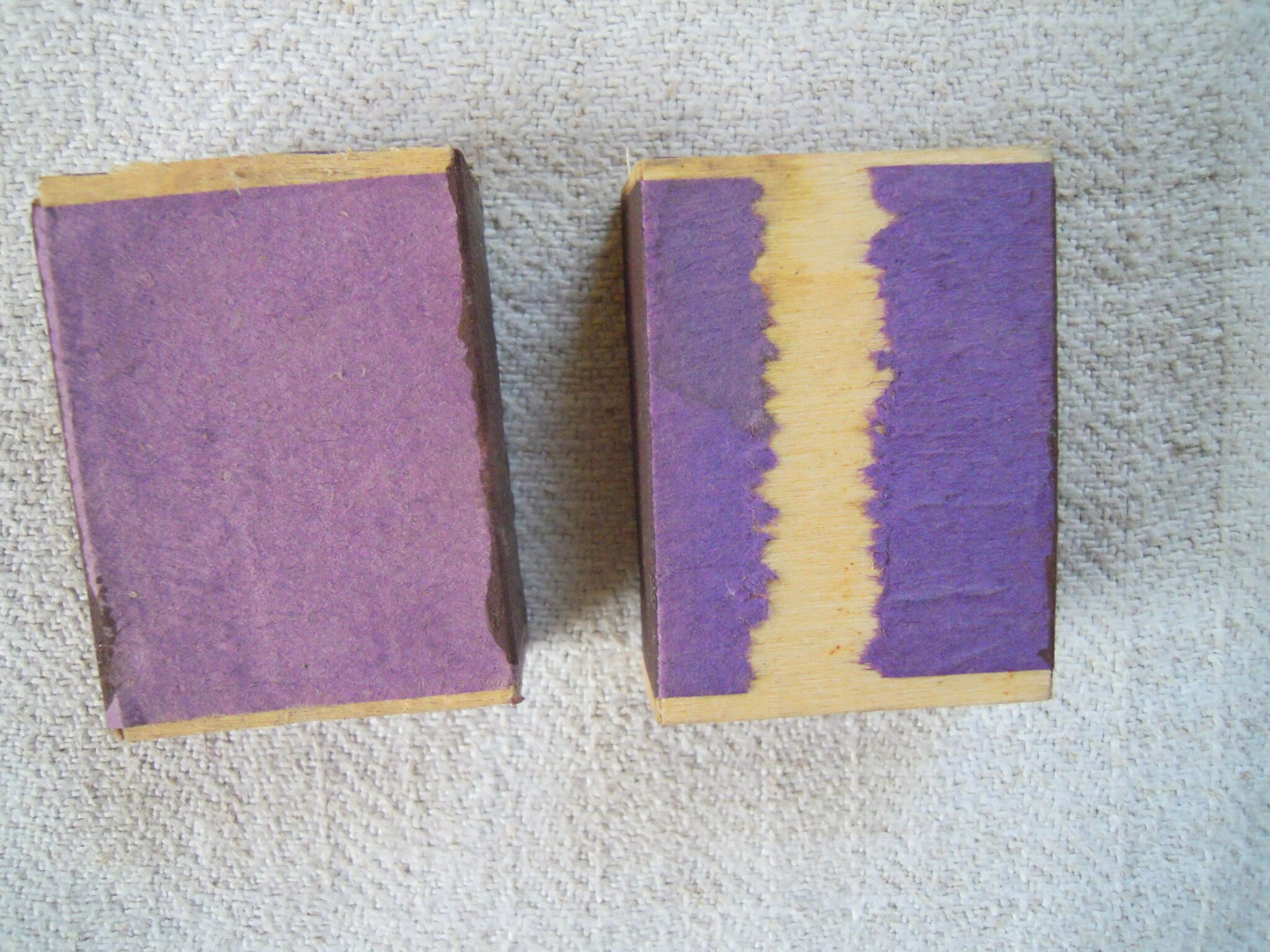 Matchboxes with original matches Wood matchbox Wooden Etsy