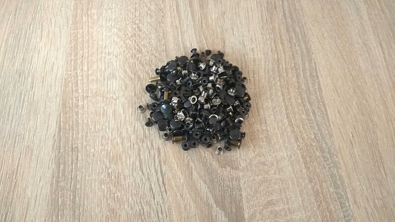 Rivets for footwear Different