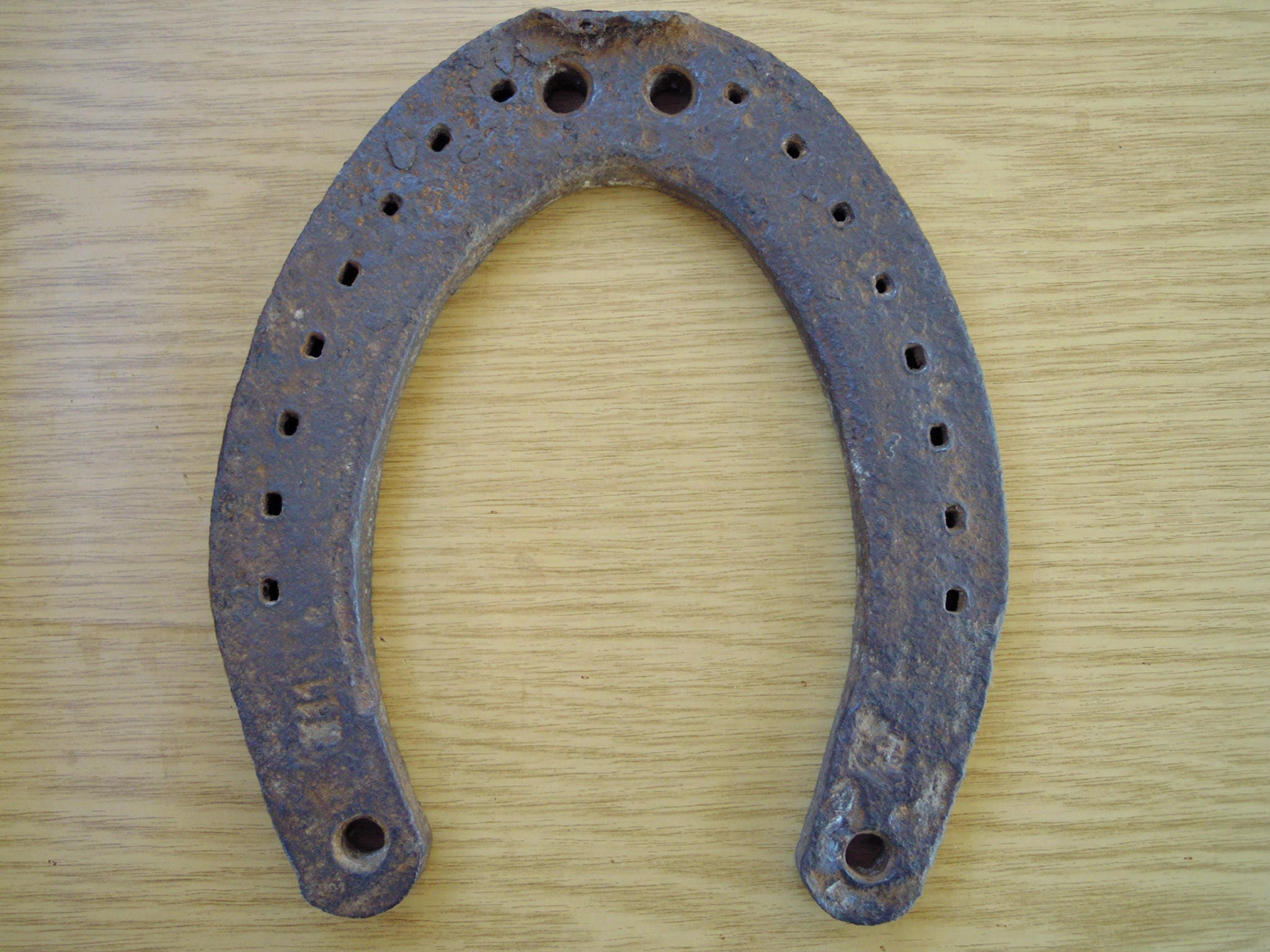 Very large horseshoe Antique horseshoe Horseshoe for Etsy