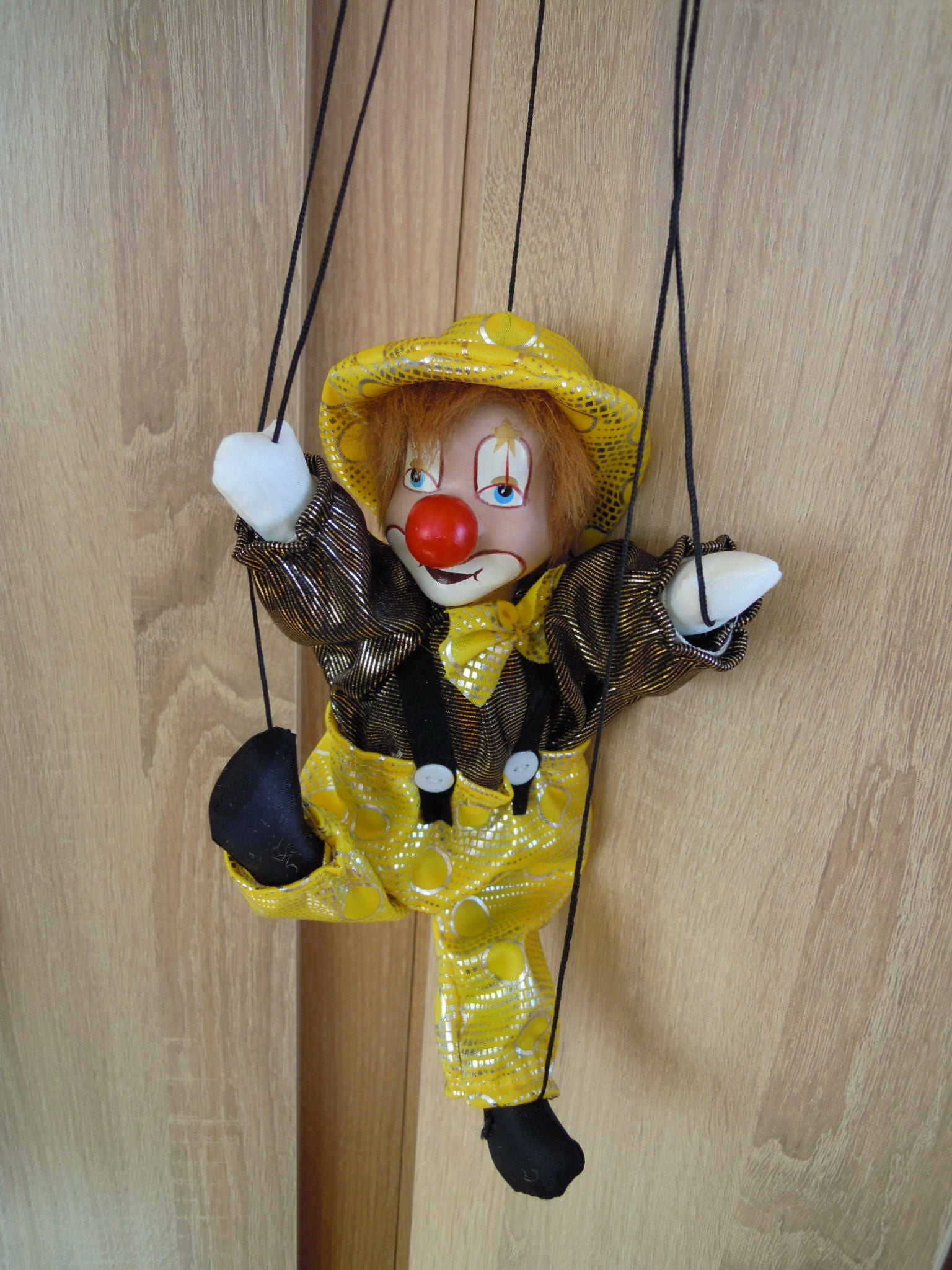 Clown Toy Doll Clown Bright Jolly Etsy