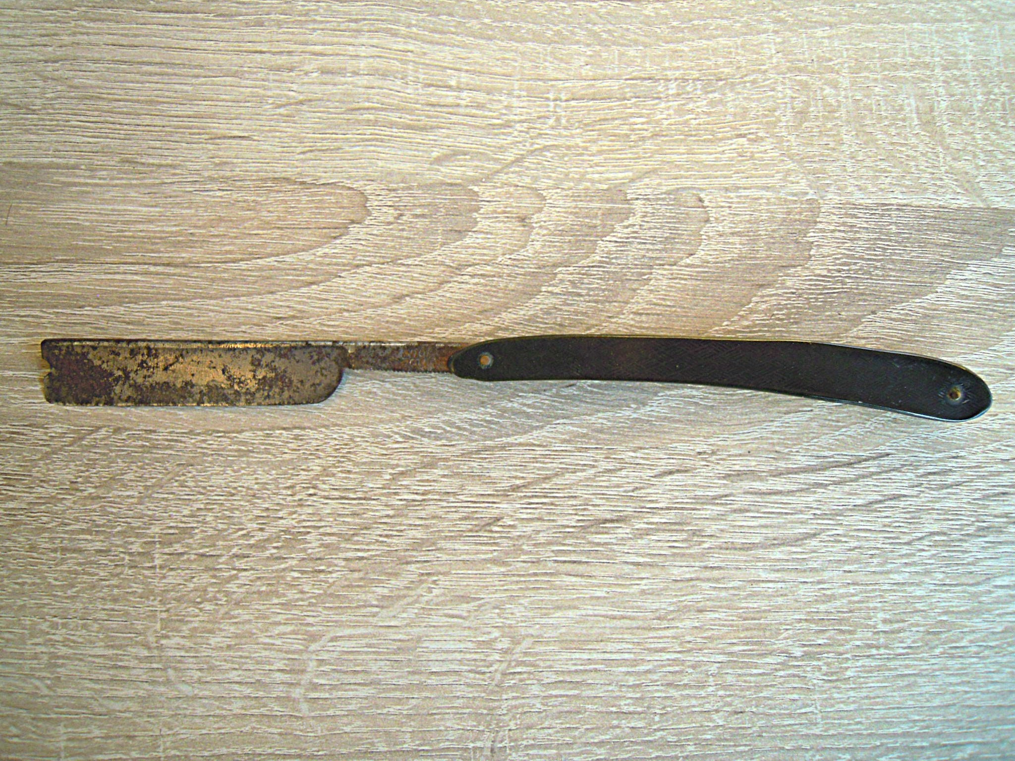 Straight razor Dangerous razor A razor is dangerous Brown Etsy