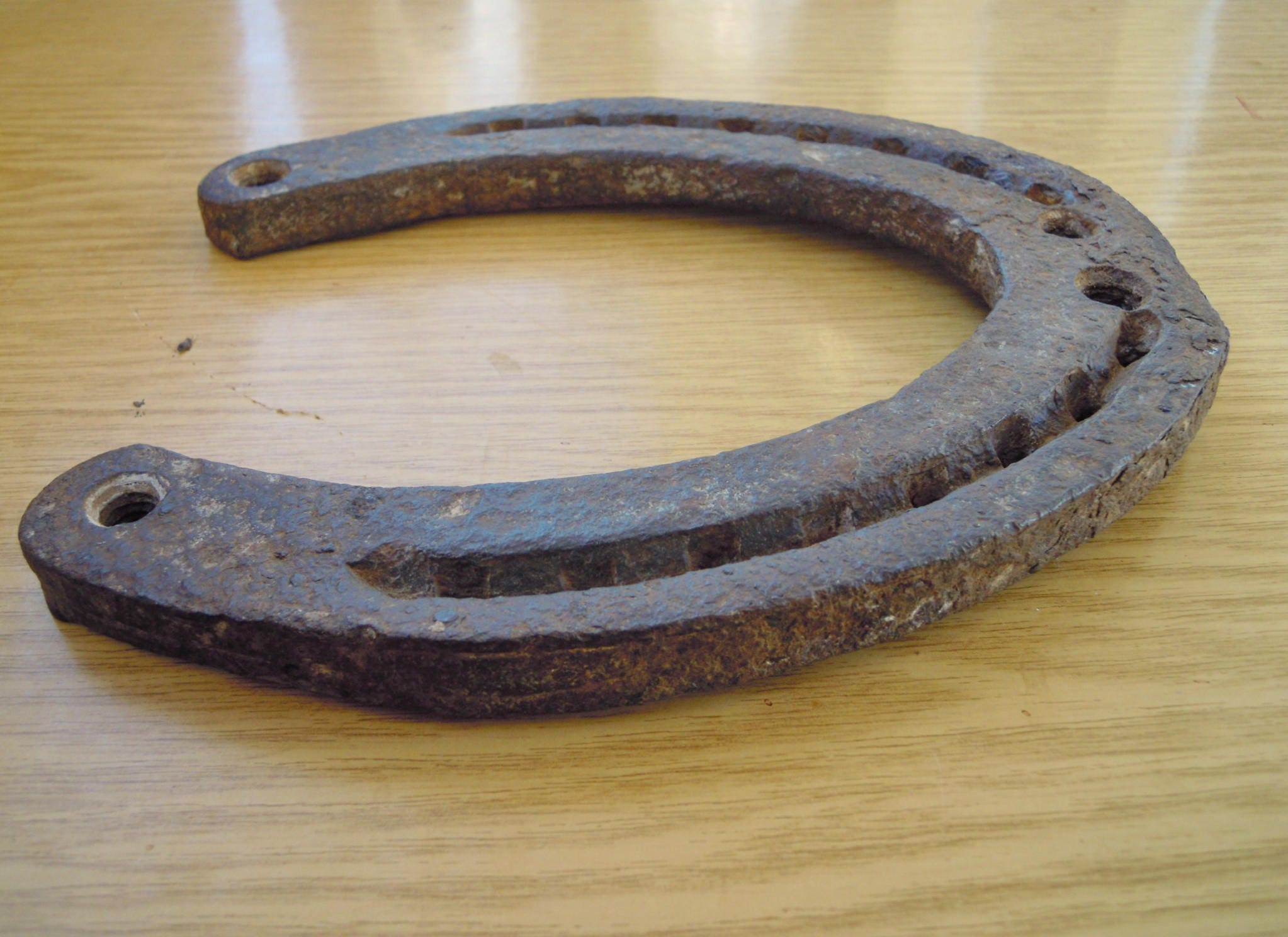 Very large horseshoe Antique horseshoe Horseshoe for Etsy