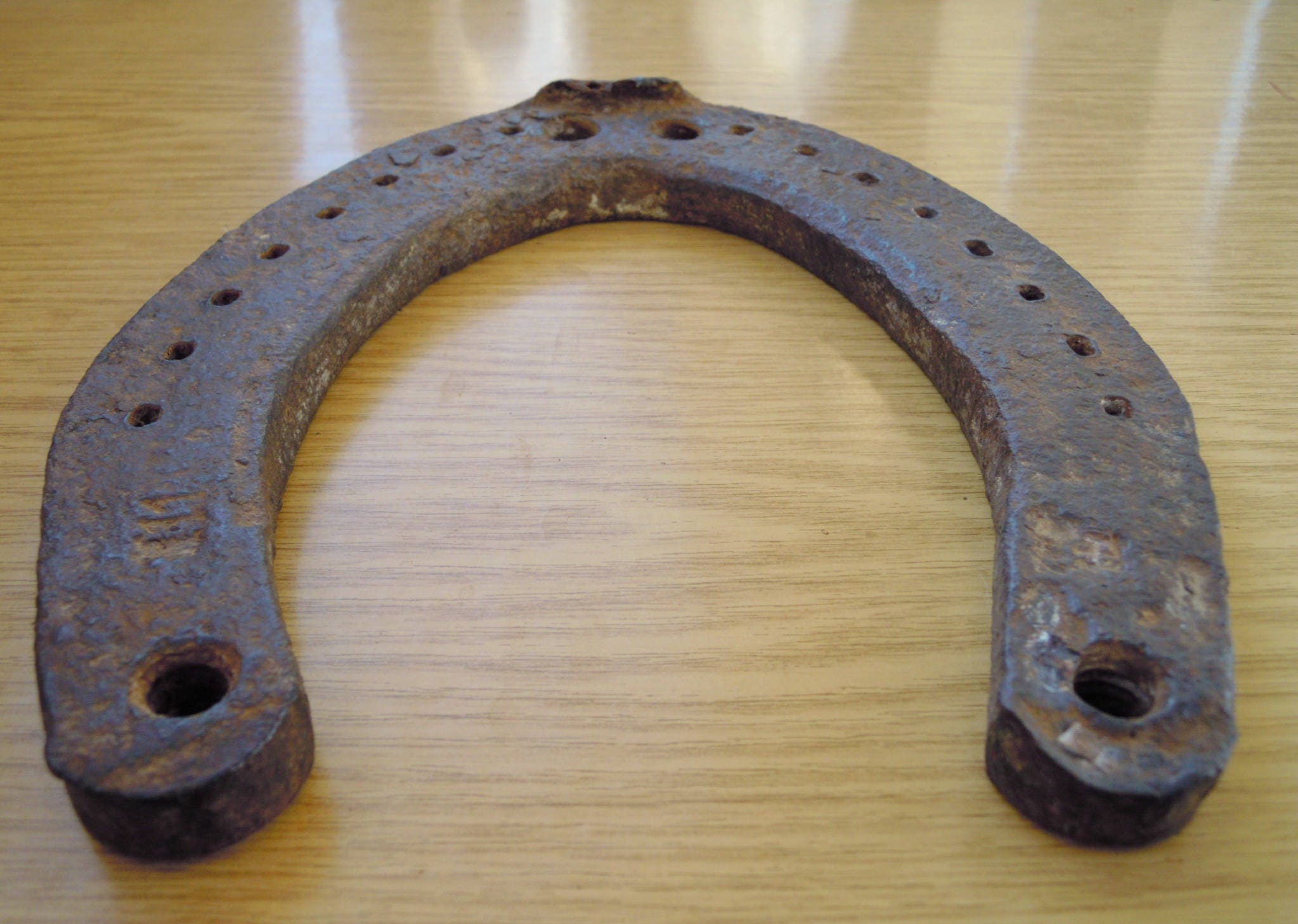 Very large horseshoe Antique horseshoe Horseshoe for Etsy