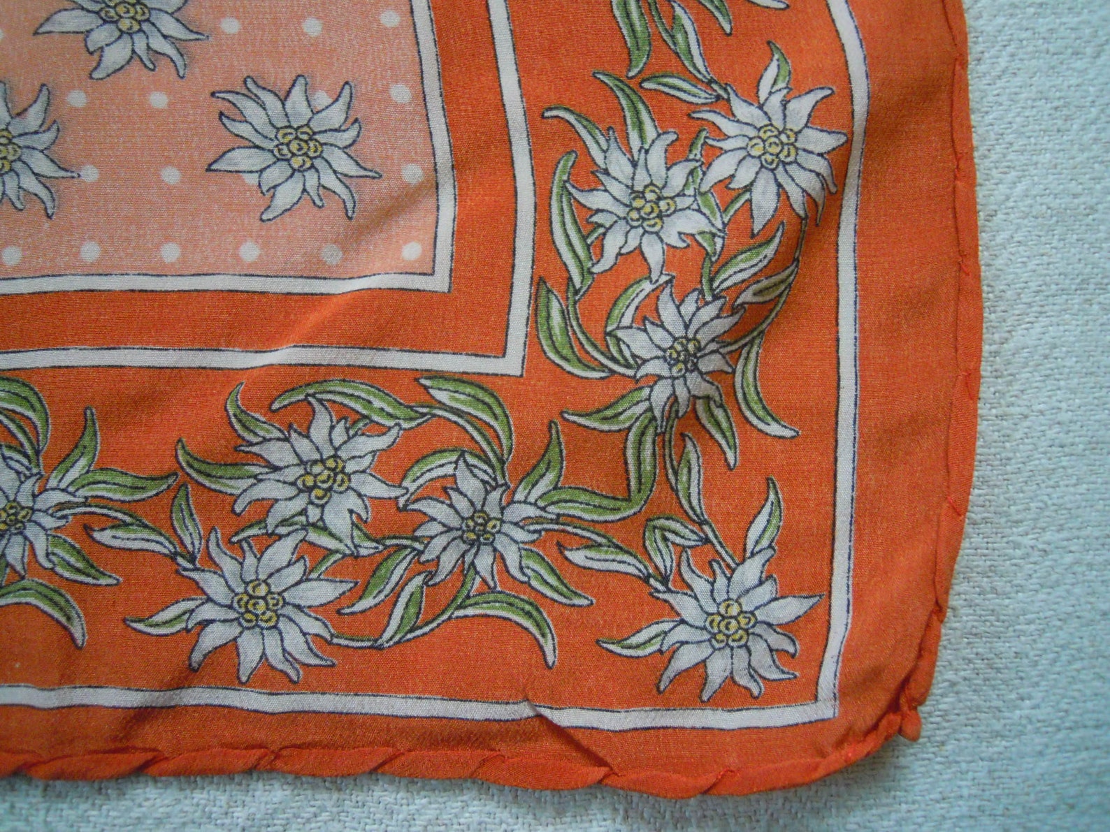 burnt orange shawl