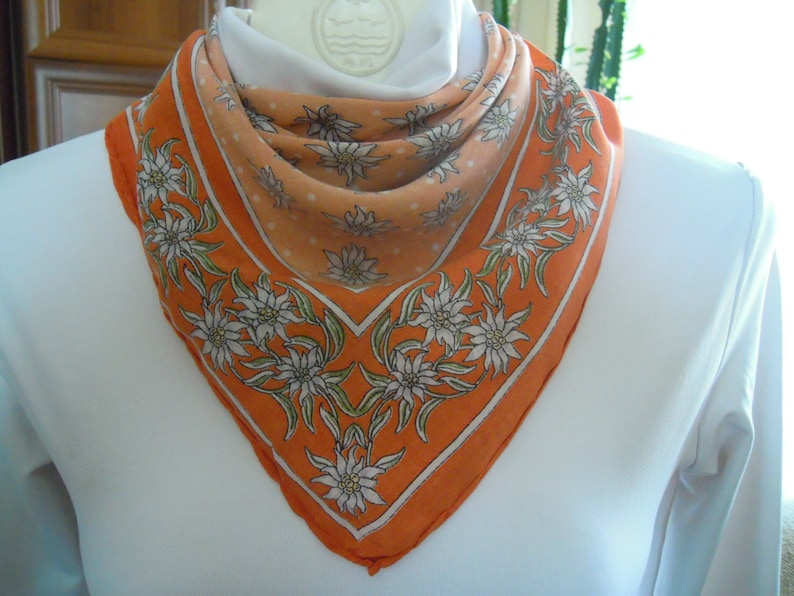 burnt orange shawl