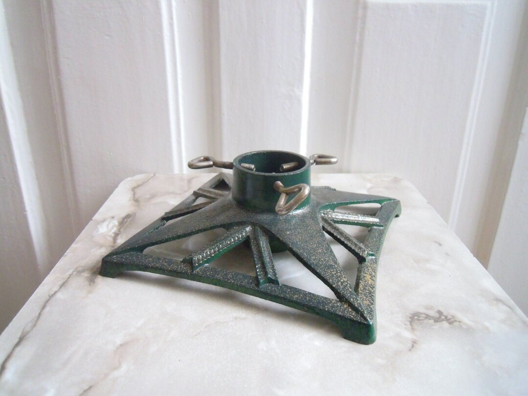 Christmas Tree Stand Cast Iron Tree Stand Etsy