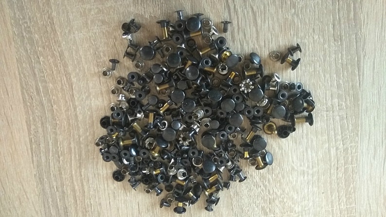 Rivets for footwear Different