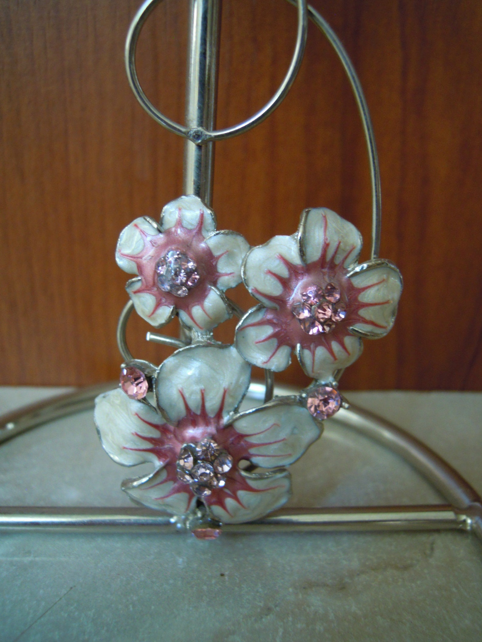 Jewelry stand Jewelry organizer Flowers Butterfly Etsy