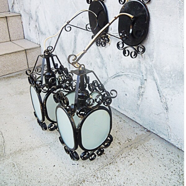 Hanging Lampshades Etsy