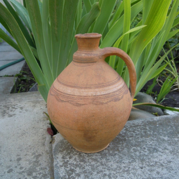 Clay Pitcher Etsy