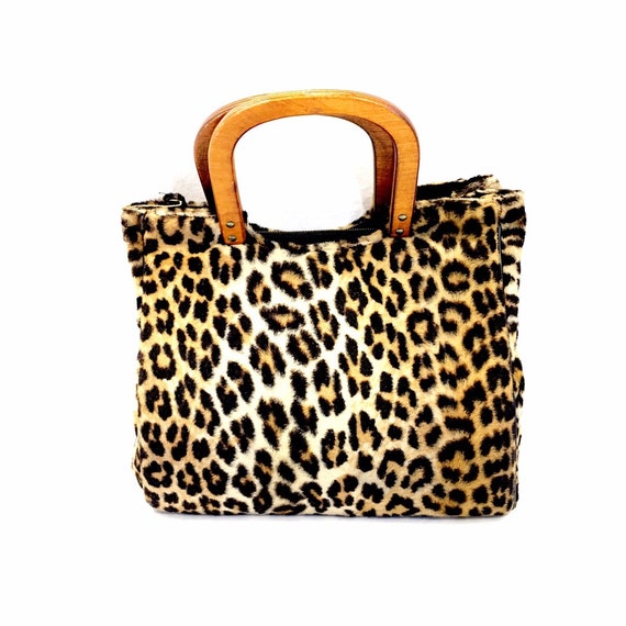 Leopard Purses For Woman, Leopard Print, Top Handl