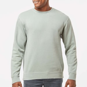 Replacing a Gildan sweatshirt with a 9oz Independent Trading Co. Midweight Pigment-Dyed Crewneck Sweatshirt
