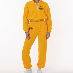 Embroidered sweat suits 2025