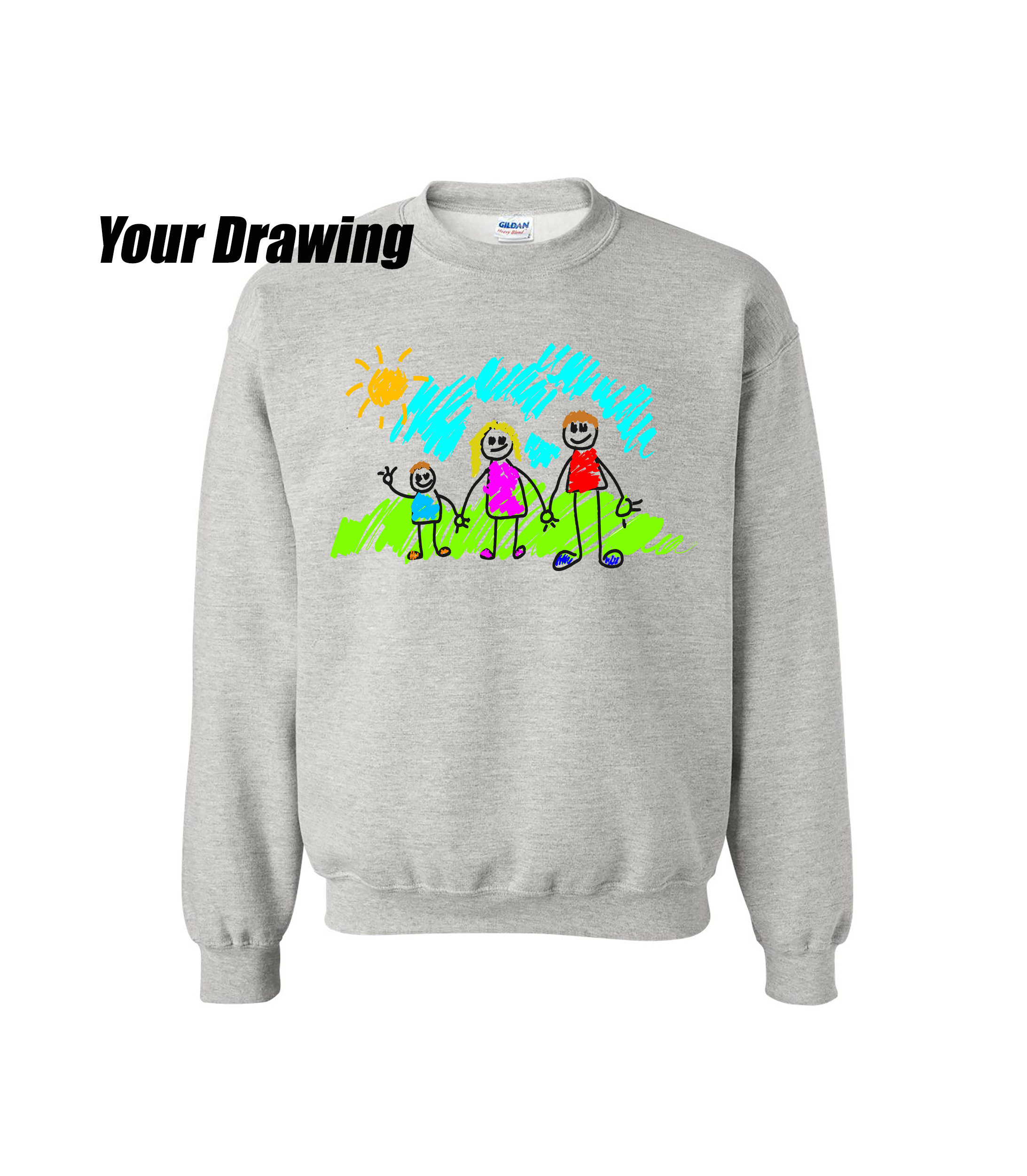 [GRAVER]★24FW★SMALL DRAWING COLOR SCHEME SWEATSHIRT Designer fashion, Seoul-fully created | W Concept
