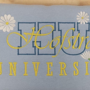 Custom Embroidered College Sweatshirt, Personalized University Crewneck, Custom School Name Shirt, Embroidered Campus Sweater, College Gift image 12