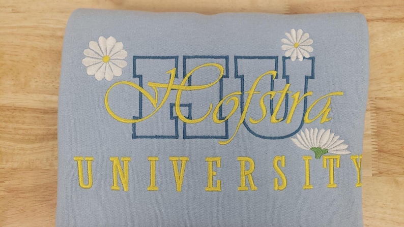 Custom Embroidered College Sweatshirt, Personalized University Crewneck, Custom School Name Shirt, Embroidered Campus Sweater, College Gift image 12