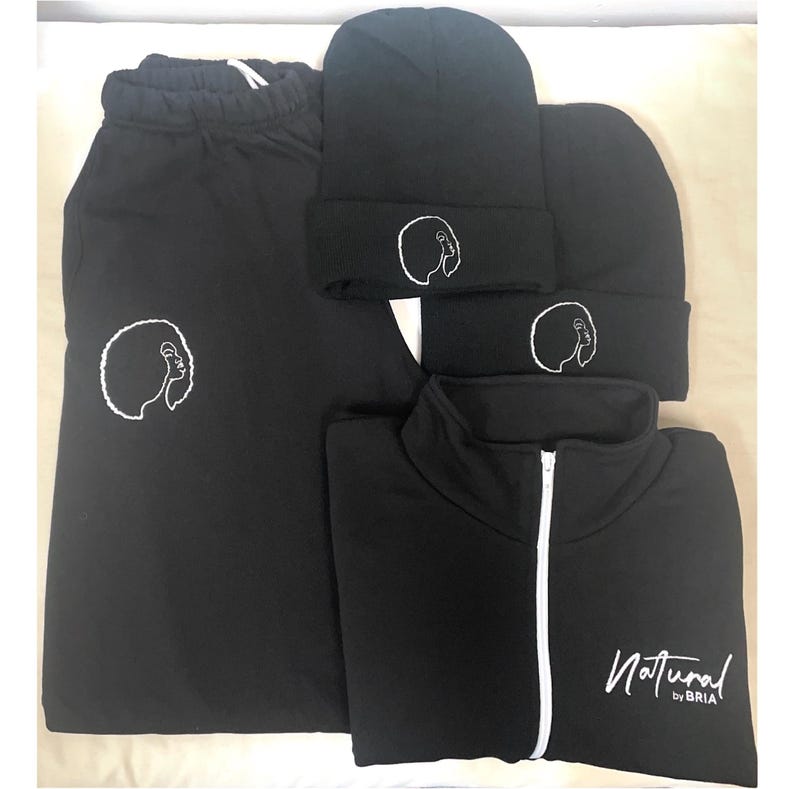 Broderade mjukisbyxor med personligt tryck, Joggingbyxor med personlig logotyp, Träningsbyxor med namn, Matchande setbyxor, Unisex loungebyxor bild 11