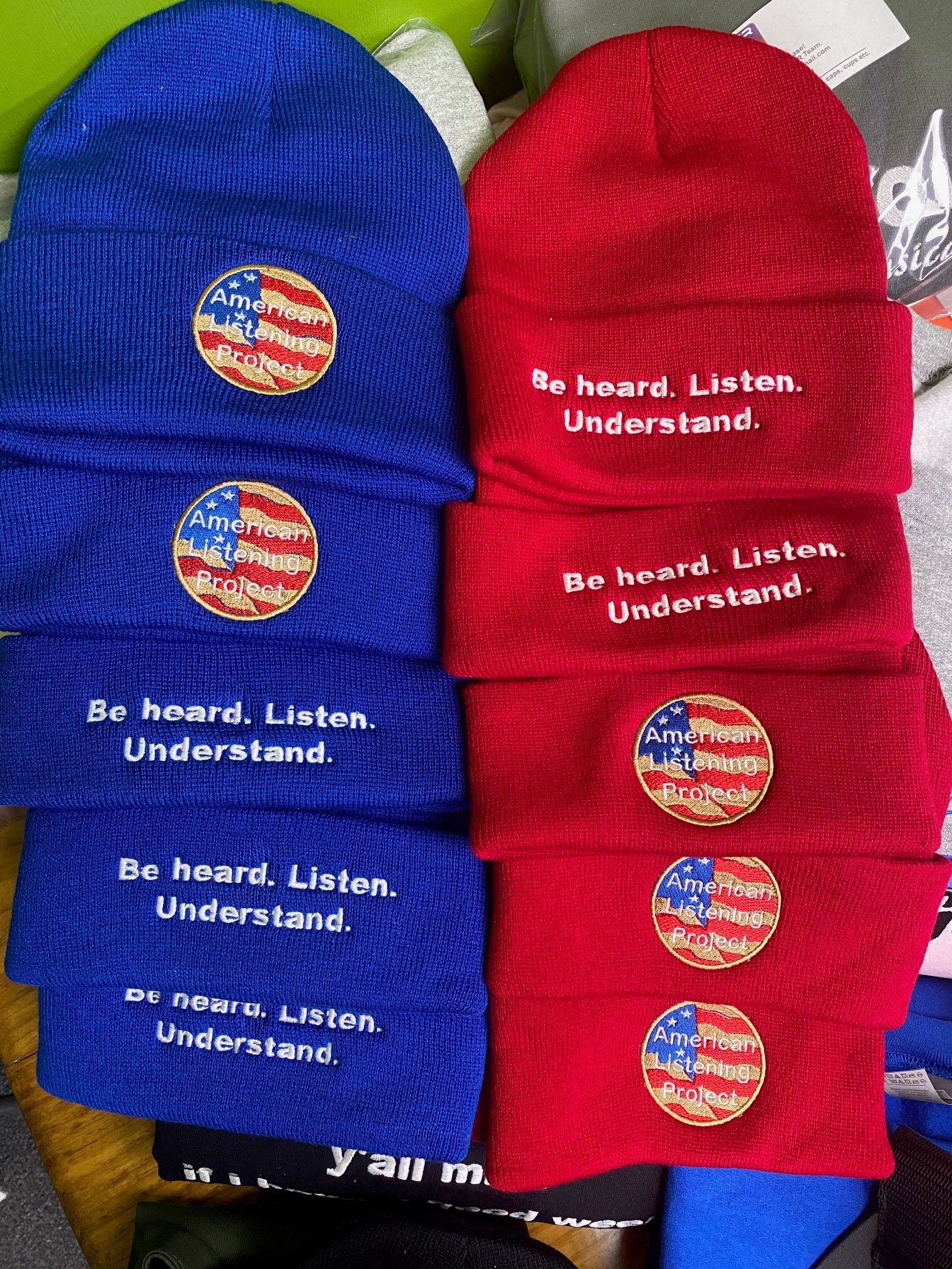 Tuque Personnalisé - Custom Printed Patch With Your Name Or Logo, Unisex Winter Hat Personalised Beanie Hat - Foto 13