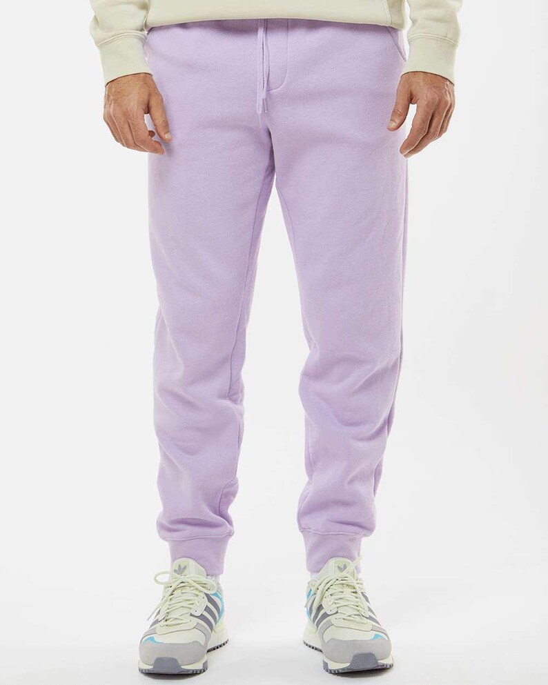 Broderade mjukisbyxor med personligt tryck, Joggingbyxor med personlig logotyp, Träningsbyxor med namn, Matchande setbyxor, Unisex loungebyxor bild 4