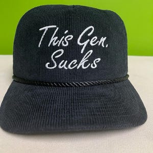 Gorra de pana personalizada, gorra snapback bordada personalizada, gorra con logo personalizado, gorra de cuerda vintage, gorra con texto personalizado, gorra de golf imagen 18