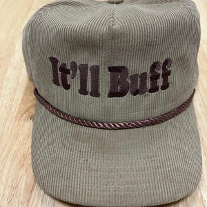 Gorra de pana personalizada, gorra snapback bordada personalizada, gorra con logo personalizado, gorra de cuerda vintage, gorra con texto personalizado, gorra de golf imagen 15