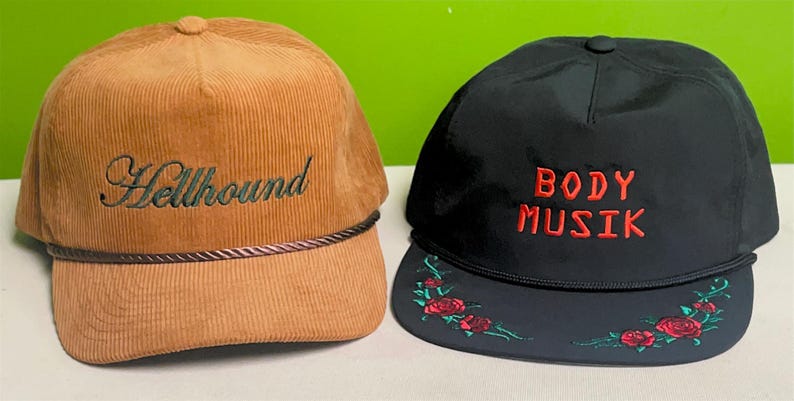 Gorra de pana personalizada, gorra snapback bordada personalizada, gorra con logo personalizado, gorra de cuerda vintage, gorra con texto personalizado, gorra de golf imagen 6