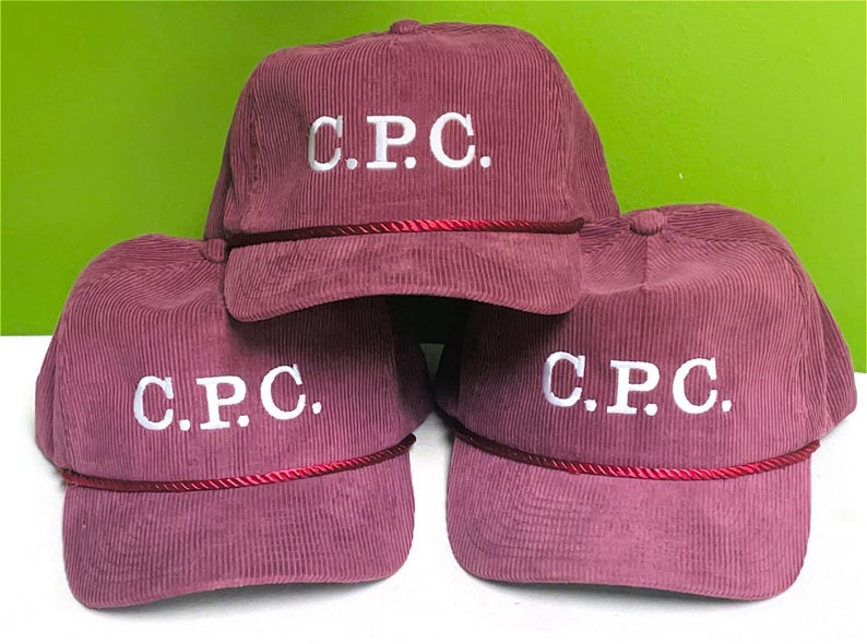 Gorra de pana personalizada, gorra snapback bordada personalizada, gorra con logo personalizado, gorra de cuerda vintage, gorra con texto personalizado, gorra de golf imagen 4