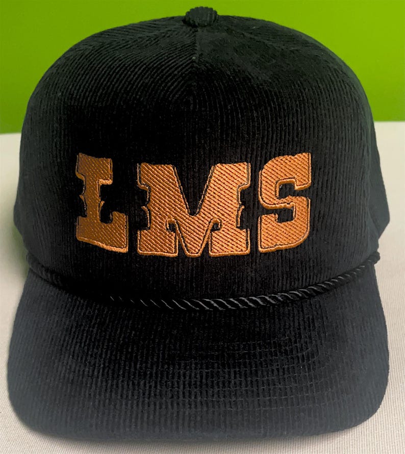 Gorra de pana personalizada, gorra snapback bordada personalizada, gorra con logo personalizado, gorra de cuerda vintage, gorra con texto personalizado, gorra de golf imagen 2