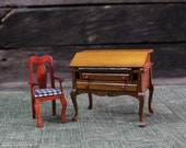 Mid Century Wooden Doll Furniture
